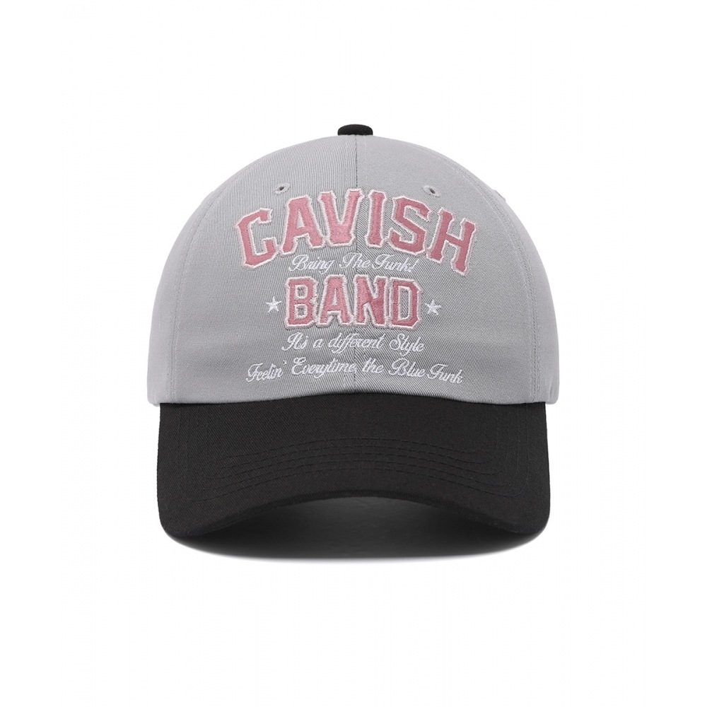 キャビッシュアーチスクリプトボールキャップグレー (CV2DSUAB21A)