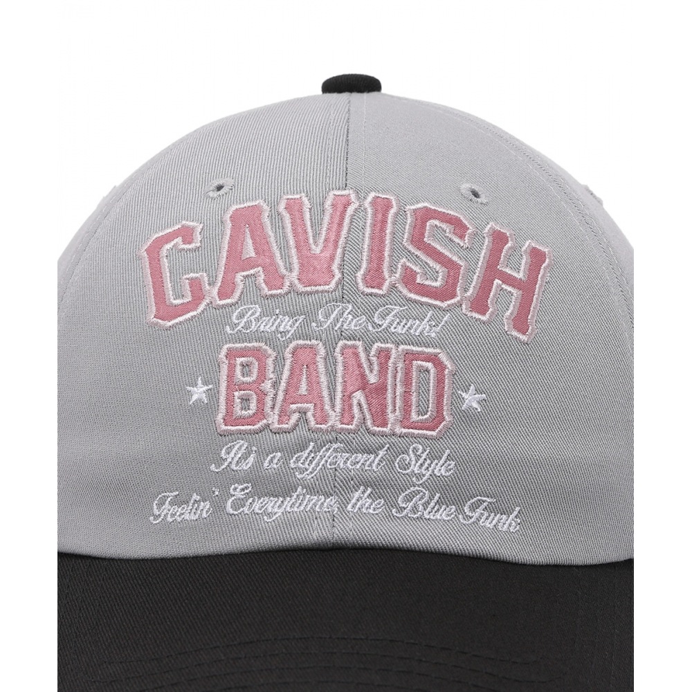 キャビッシュアーチスクリプトボールキャップグレー (CV2DSUAB21A)