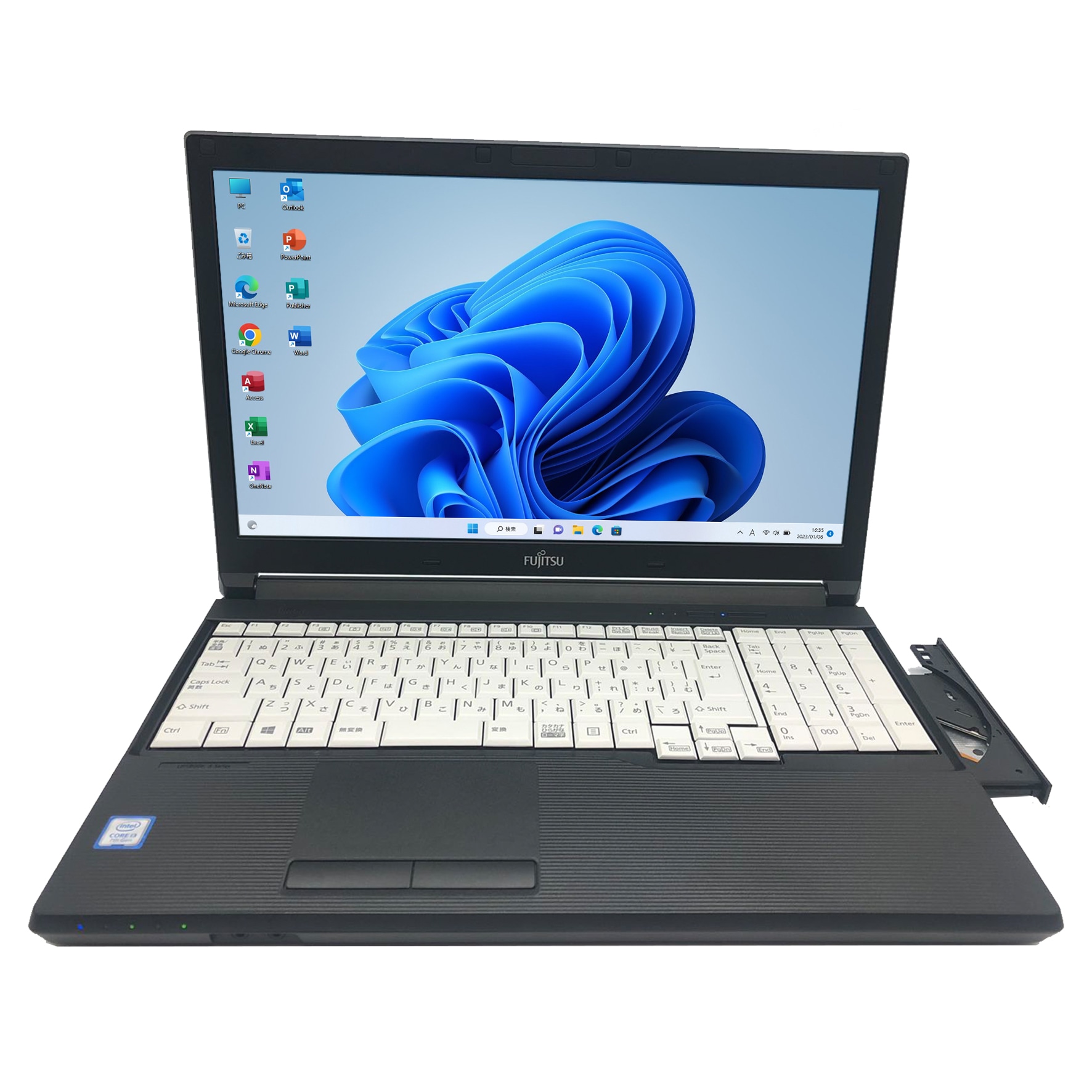 第6世代 ノートパソコン 15.6型 Win11 MSoffice2021 SSD256GB