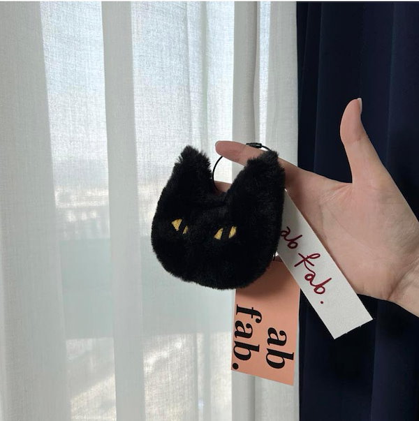 ❤️最終価格 BTS SUGA Big black cat キーリング ab fab.】Big black cat Key ring BTS SUGA 着用 (ab fab