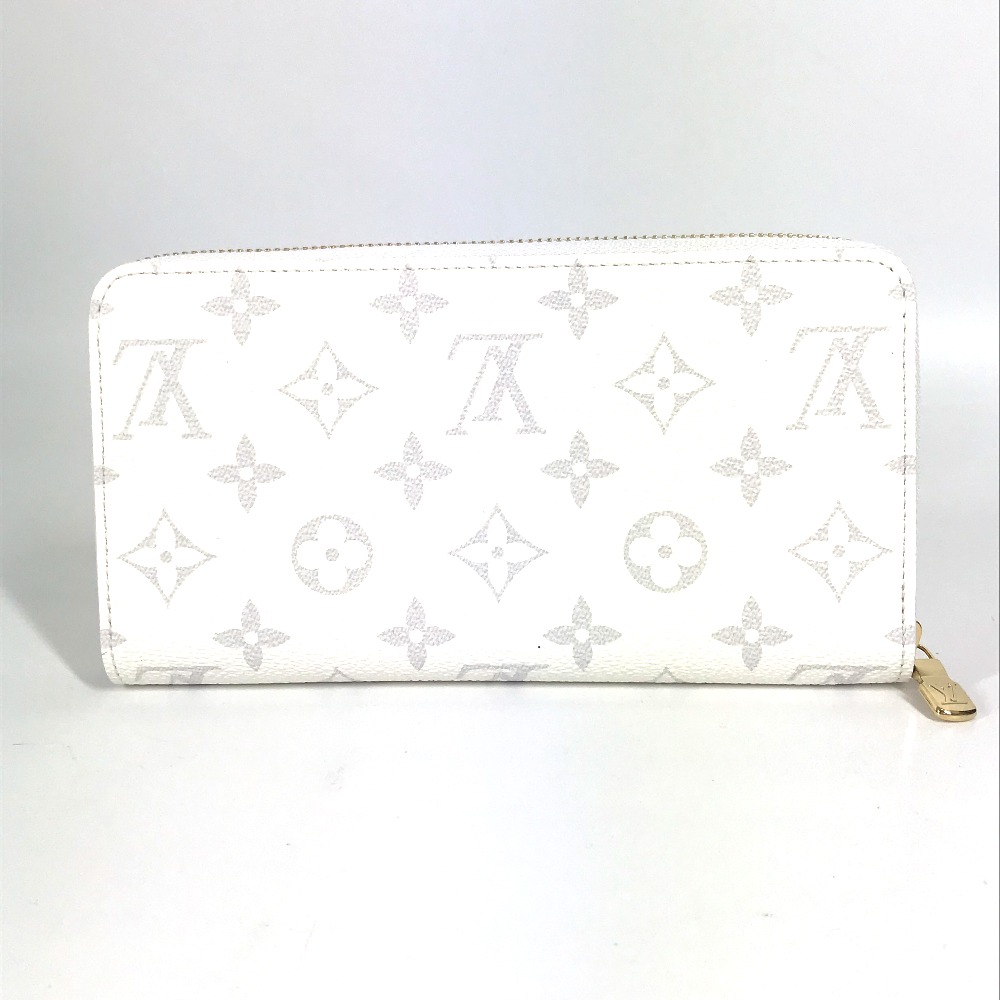 長財布 M14240 LV × TM ジッピー・ウォレット 村上隆コラボ モノグラム ロングウォレット ラウンドファスナー モノグラムキャンバス ホワイト