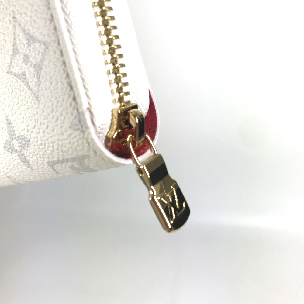 長財布 M14240 LV × TM ジッピー・ウォレット 村上隆コラボ モノグラム ロングウォレット ラウンドファスナー モノグラムキャンバス ホワイト