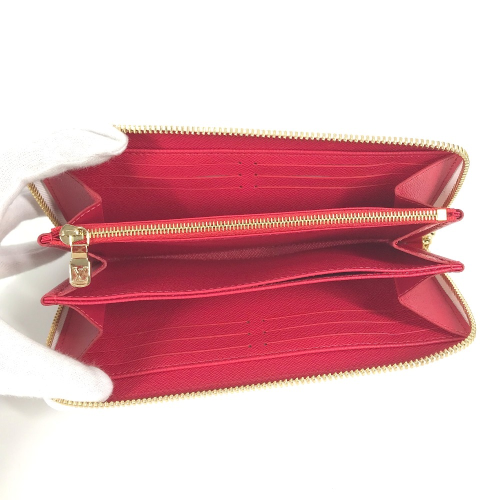 長財布 M14240 LV × TM ジッピー・ウォレット 村上隆コラボ モノグラム ロングウォレット ラウンドファスナー モノグラムキャンバス ホワイト