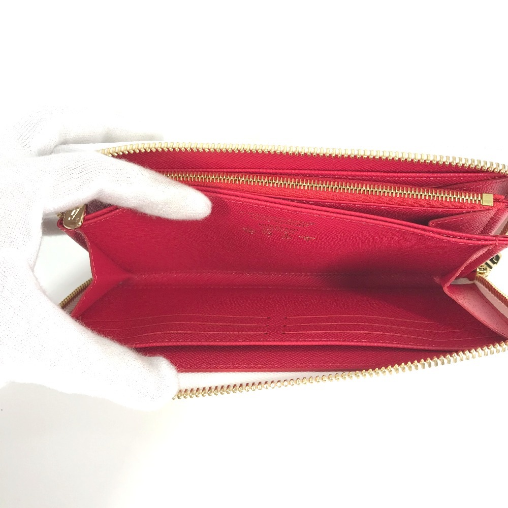 長財布 M14240 LV × TM ジッピー・ウォレット 村上隆コラボ モノグラム ロングウォレット ラウンドファスナー モノグラムキャンバス ホワイト