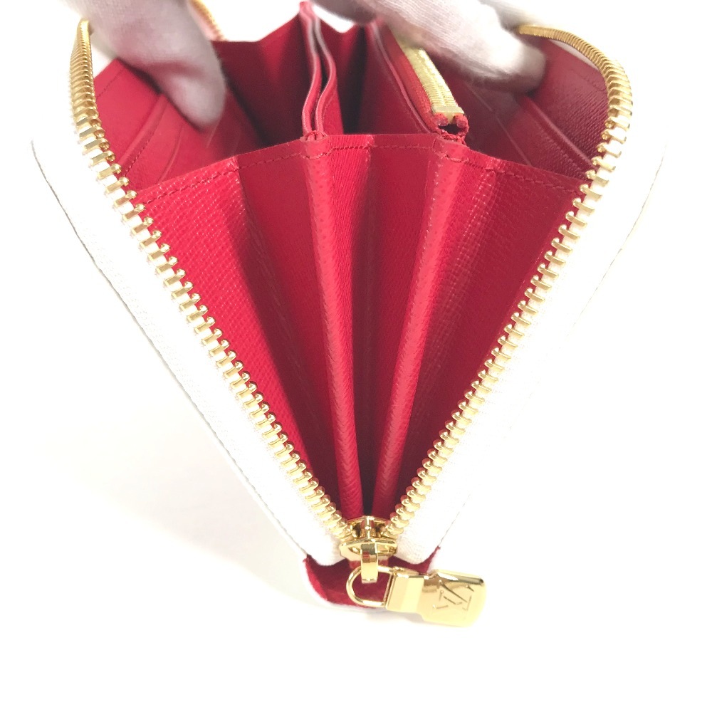 長財布 M14240 LV × TM ジッピー・ウォレット 村上隆コラボ モノグラム ロングウォレット ラウンドファスナー モノグラムキャンバス ホワイト