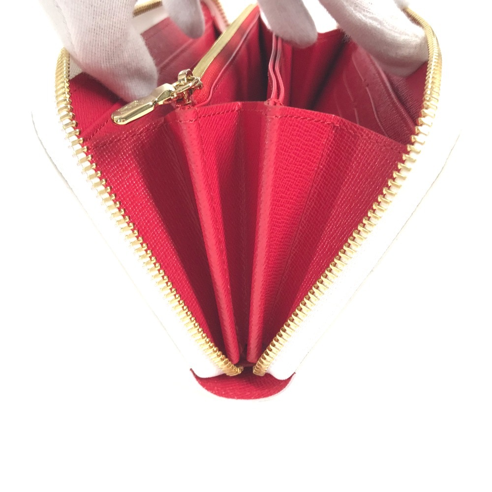 長財布 M14240 LV × TM ジッピー・ウォレット 村上隆コラボ モノグラム ロングウォレット ラウンドファスナー モノグラムキャンバス ホワイト