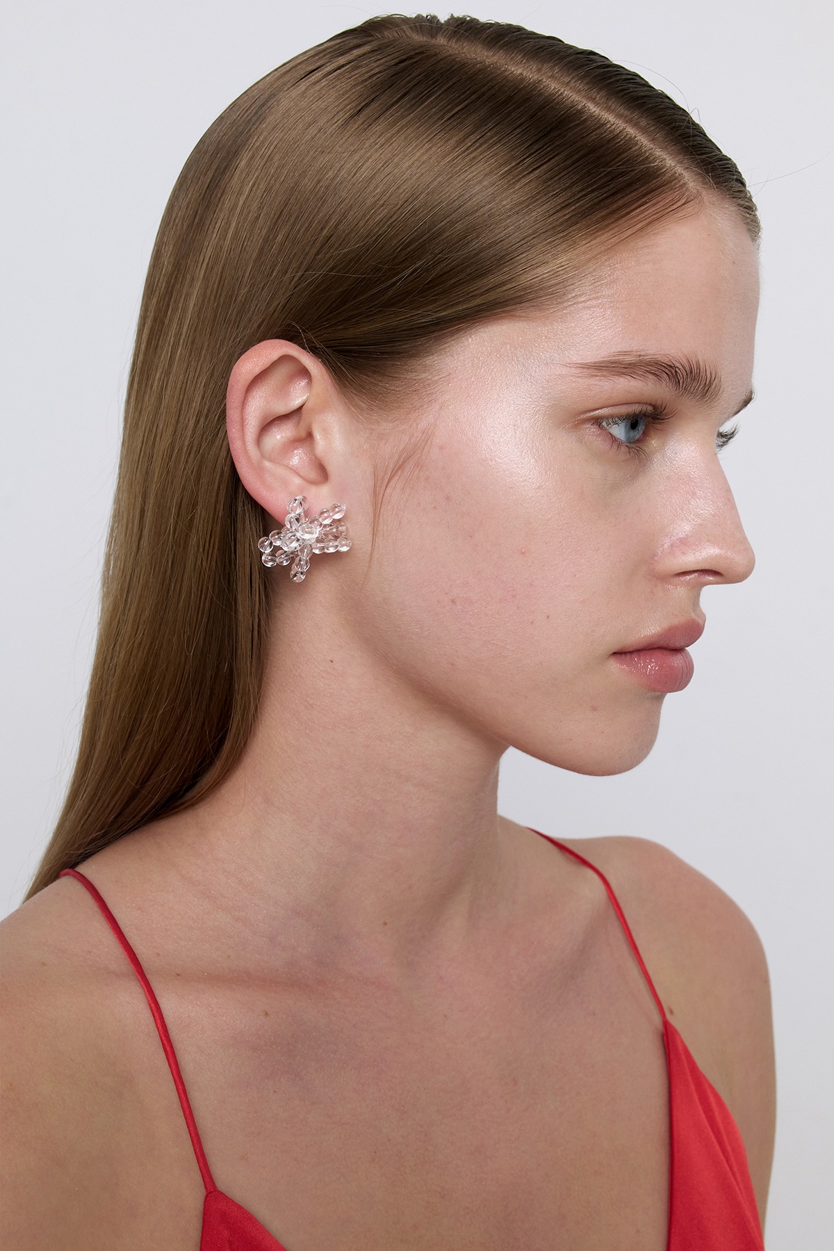 ピアス Monday Edition _ Pull Bow Earrings 18K STAINLESS STEEL TARNISH FREE BOW EARRINGS | 40E0347