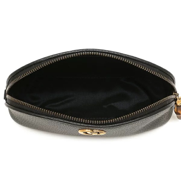 ポーチ ダブルG ブラック レディース 772783 AABXM 1000