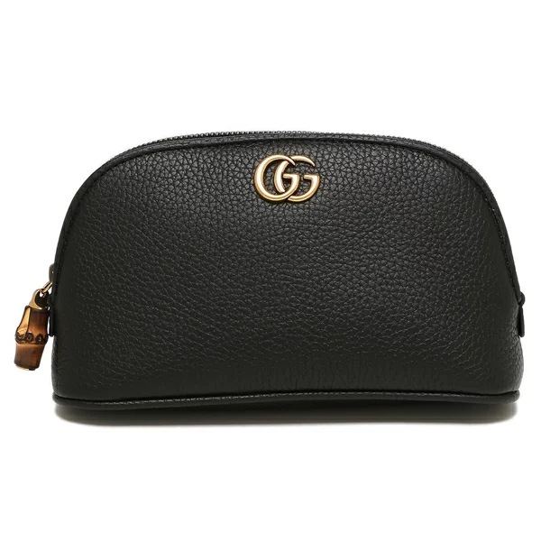 ポーチ ダブルG ブラック レディース 772783 AABXM 1000