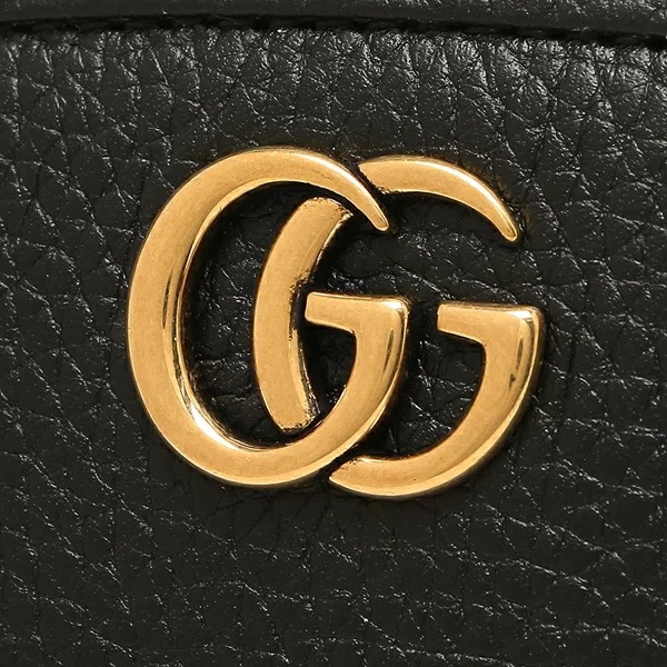 ポーチ ダブルG ブラック レディース 772783 AABXM 1000