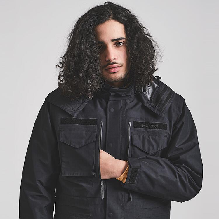 ロンジェビティ ジャケット(メンズ) M ブラック #TOUSJK04-BK ロンジェビティ ジャケット(メンズ) M ブラック #TOUSJK04-BK