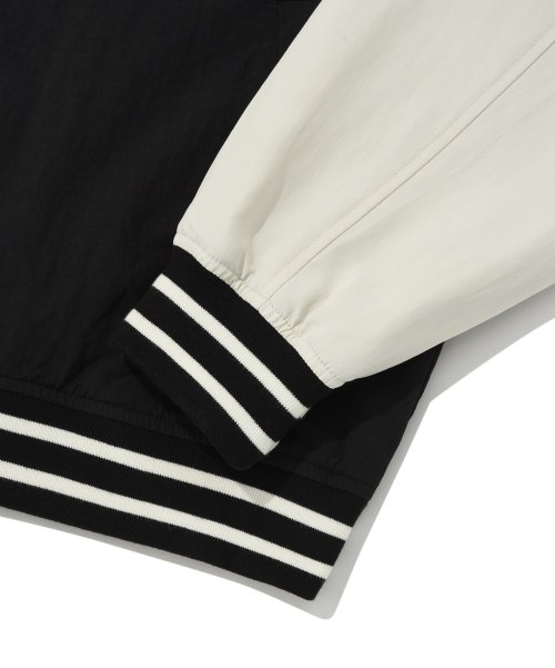 Cロゴ カラー バシティ ジャケット ブラック 野球ジャンパー Cロゴ カラー バシティ ジャケット ブラック 野球ジャンパー