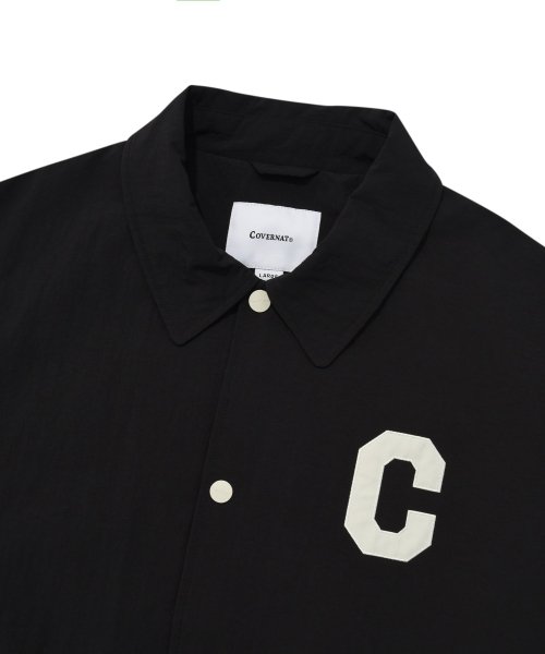 Cロゴ カラー バシティ ジャケット ブラック 野球ジャンパー Cロゴ カラー バシティ ジャケット ブラック 野球ジャンパー