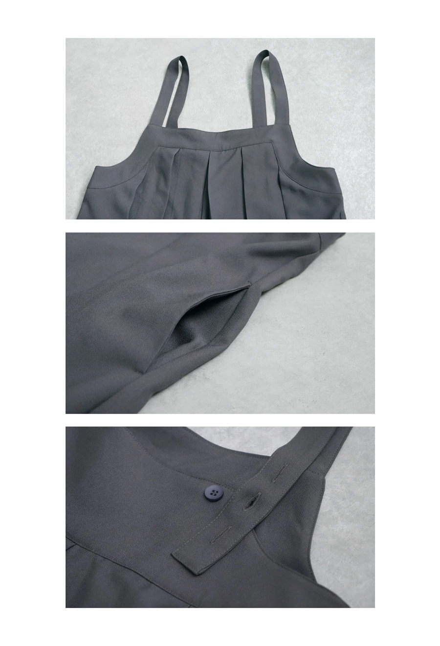 プリーツサロペット サロペット レディース ボトムス 送料無料・再販メール便不可