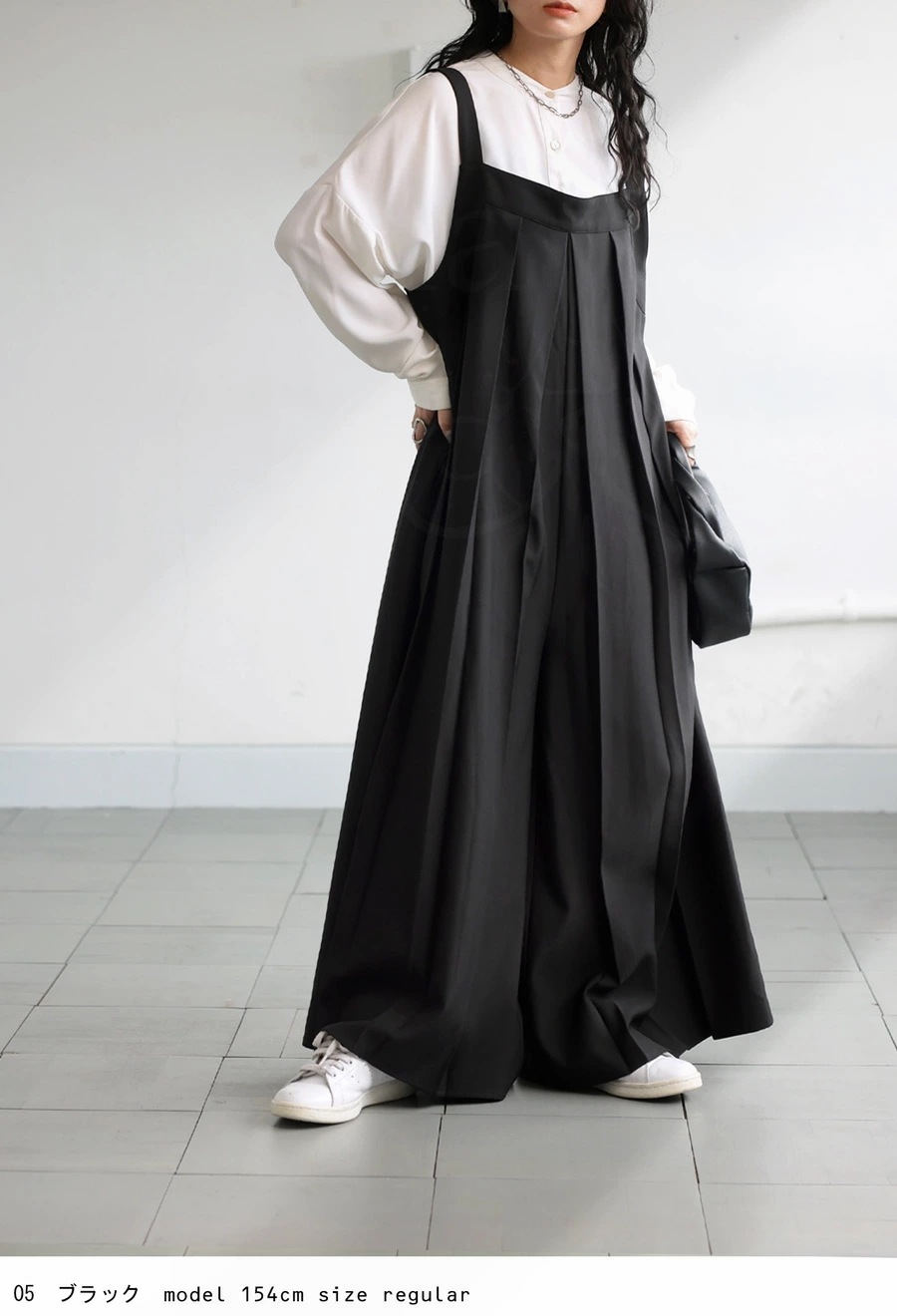 プリーツサロペット サロペット レディース ボトムス 送料無料・再販メール便不可