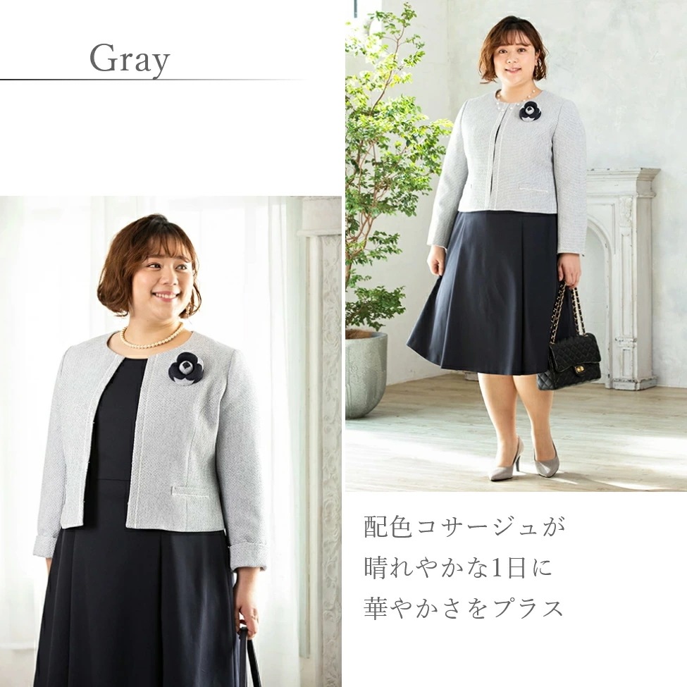 タックワンピ アンサンブル / スーツ レディース ワンピース スーツ ママ 卒業式 タックワンピ アンサンブル / スーツ レディース ワンピース スーツ ママ 卒業式