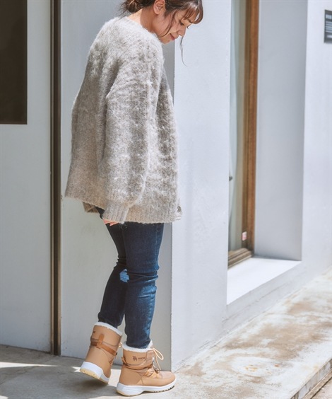 ショートノーマル moz はっ水防滑レースアップブーツ ワイズ3E ショートノーマル moz はっ水防滑レースアップブーツ ワイズ3E