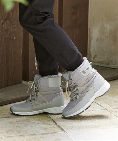 ショートノーマル moz はっ水防滑レースアップブーツ ワイズ3E ショートノーマル moz はっ水防滑レースアップブーツ ワイズ3E