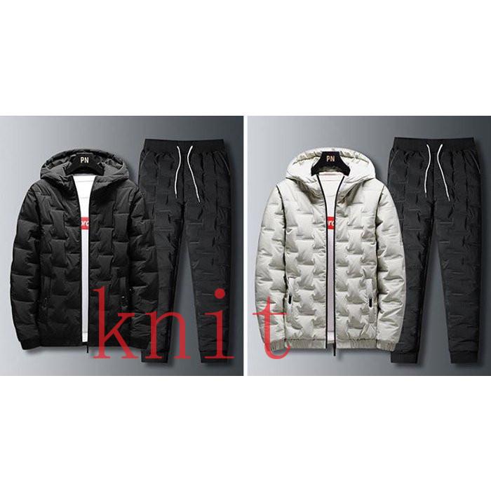 【急速出荷】ジャージ メンズ セットアップ 上下セット ダウンジャケット スウェットパンツ 2点セット 中綿セット 大きいサイズ カジュアル ルームウェア 部屋着 秋冬新作 【急速出荷】ジャージ メンズ セットアップ 上下セット ダウンジャケット スウェットパンツ 2点セット 中綿セット 大きいサイズ カジュアル ルームウェア 部屋着 秋冬新作