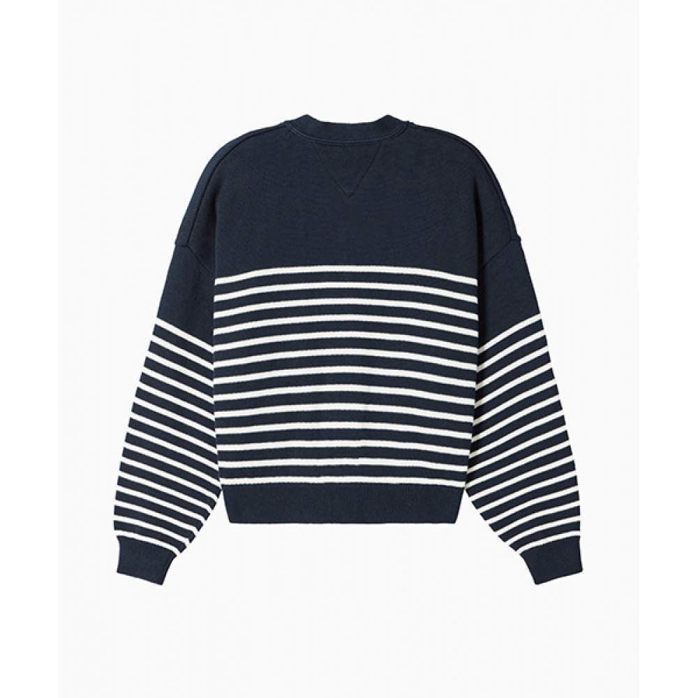 トミージーンズストライプケーブルカーディガン (T32F1KCD16TWT1C1G) トミージーンズストライプケーブルカーディガン (T32F1KCD16TWT1C1G)