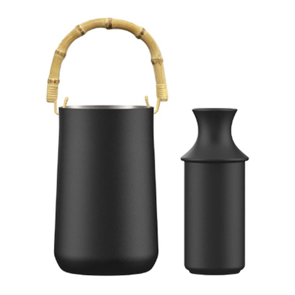 ピーコック 魔法瓶 おうち居酒屋 酒燗器 徳利付き ACH-36B 晩酌 熱燗 湯せん式 保温・保冷両対応 (sa)