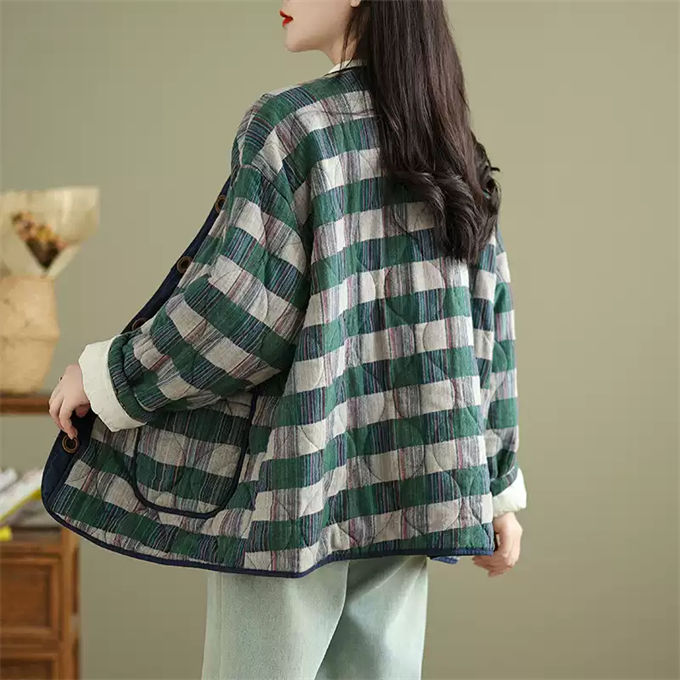 中綿コート レディース アウター ノーカラー 暖かい 防寒 おしゃれ ショートコート 中綿ジャケット 厚手 中綿入り 女性用 カジュアル 大きいサイズ チェック柄 きれいめ 20代 30代 40代 5 中綿コート レディース アウター ノーカラー 暖かい 防寒 おしゃれ ショートコート 中綿ジャケット 厚手 中綿入り 女性用 カジュアル 大きいサイズ チェック柄 きれいめ 20代 30代 40代 5