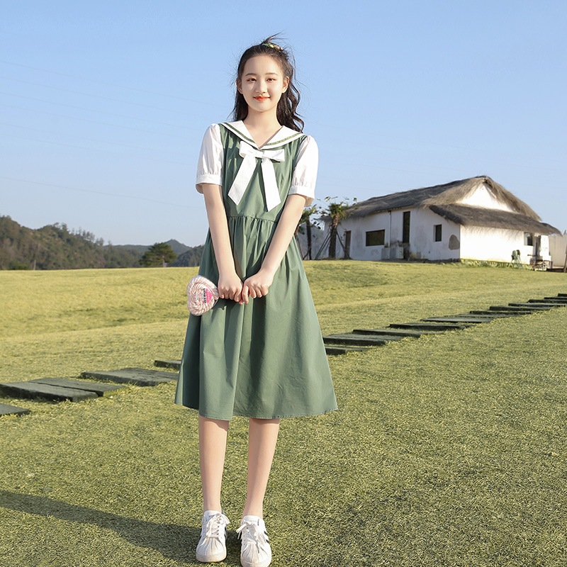 在庫新作 中学生の生徒たちたちのしドレスガール20... : レディース服 超特価得価