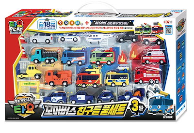 韓国☆彡ちびっこバス　タヨ レスキュータヨ フレンドフルセット　TAYO Amazon.co.jp: フレンドセット ちびっこバス タヨ 正規品 韓国