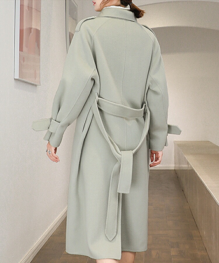 チェスターコートコートレディース春秋冬ロングコートトレンチコートテーラードジャケットチェスターコートアウター羽織ロングロング丈厚防寒暖かいゆったり大きいサイズベルト付裏地付き無地プレゼント