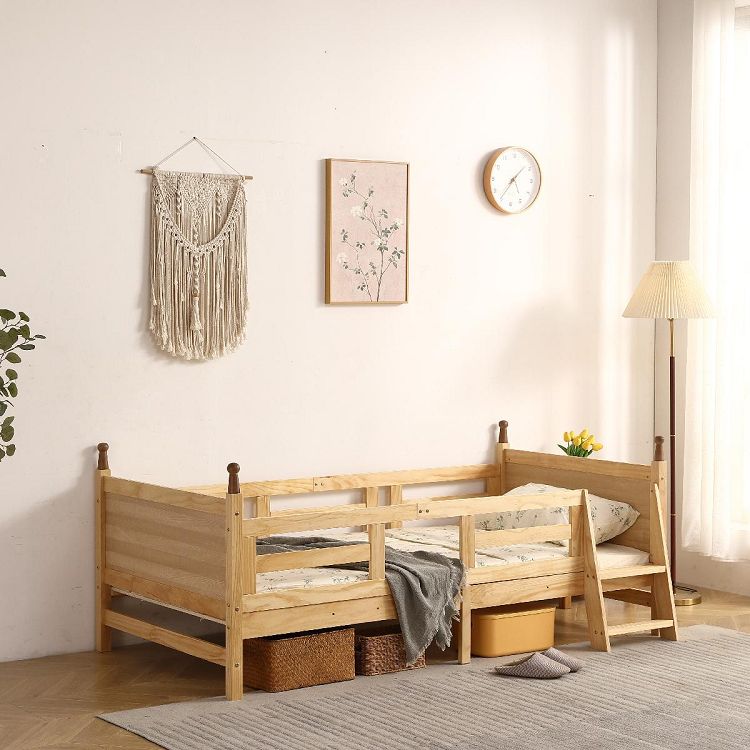 ロータイプ ロフトベッド 木製 システムベッド 子供ベッド ローハシゴ シングル Amazon.co.jp: ロータイプ ロフトベッド 木製 システムベッド 子供