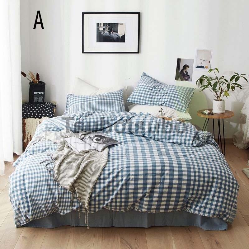 チェック柄 3点セット 洋式和式兼用 ベッド用 防ダニ 寝具セット プレゼント 可愛い 布団カバーセ チェック柄 3点セット 洋式和式兼用 ベッド用 防ダニ 寝具セット プレゼント 可愛い 布団カバーセ