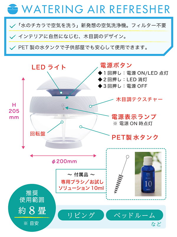 Qoo10] アロボ arobo アロボ 空気清浄機 CLV