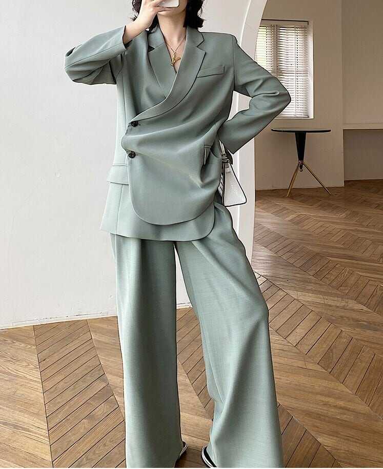 セットアップ 2点 レディース テーラードジャケット スーツ パンツ ゆったり インスタ映え 高見え 可愛い かわいい 韓国 かっこいい カジュアル 大人 上品 きれいめ シンプル クラシック lsu セットアップ 2点 レディース テーラードジャケット スーツ パンツ ゆったり インスタ映え 高見え 可愛い かわいい 韓国 かっこいい カジュアル 大人 上品 きれいめ シンプル クラシック lsu