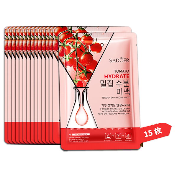 Qoo10] [15枚セット]天然フルーツエッセンス