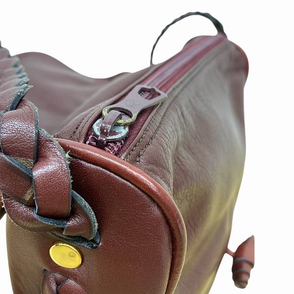バリー ブラウン レザー バッグ ショルダーバッグ レディース【中古】