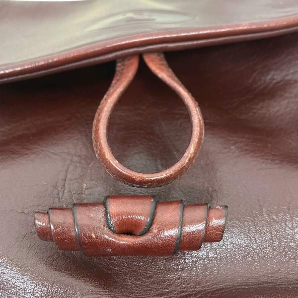 バリー ブラウン レザー バッグ ショルダーバッグ レディース【中古】
