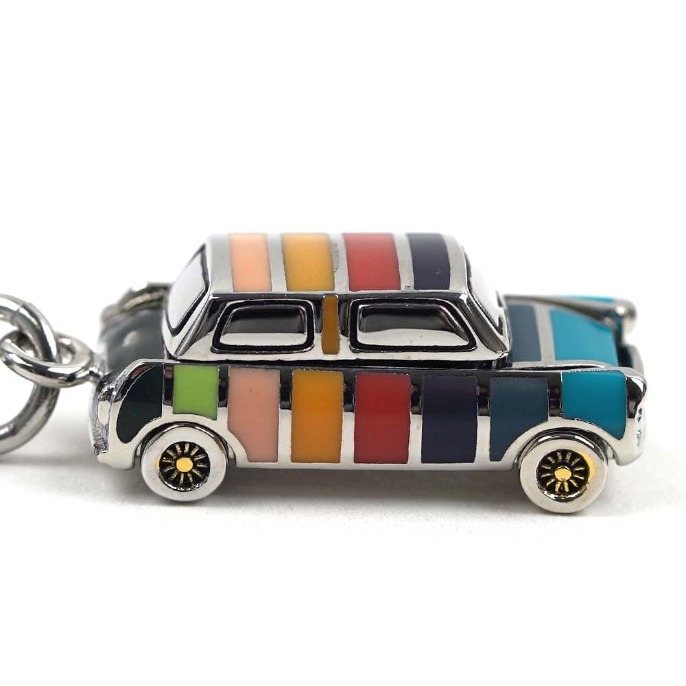 ポールスミス キーホルダー キーリング メンズ ミニクーパー シルバー マルチカラー PAUL SMITH M1A-KEYR-AMINIC-97 ポールスミス キーホルダー キーリング メンズ ミニクーパー シルバー マルチカラー PAUL SMITH M1A-KEYR-AMINIC-97