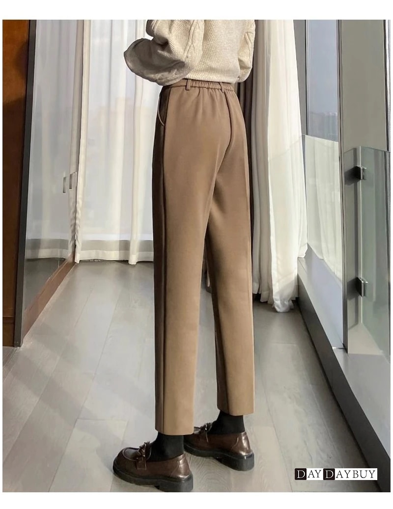 裏起毛パンツ レディース 秋冬 暖かいレディースパンツ 温かい あったか オフィス ボトムス ボンディング ストレッチパンツ テーパードパンツ 暖パン 冬用パンツ 小さいサイズ 大きいサイズS M