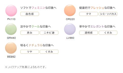 Ele　gance　モデリング カラーアップ ベース UV　５色 30g 肌色修正メイクアップベース SPF40 PA+++　正規品