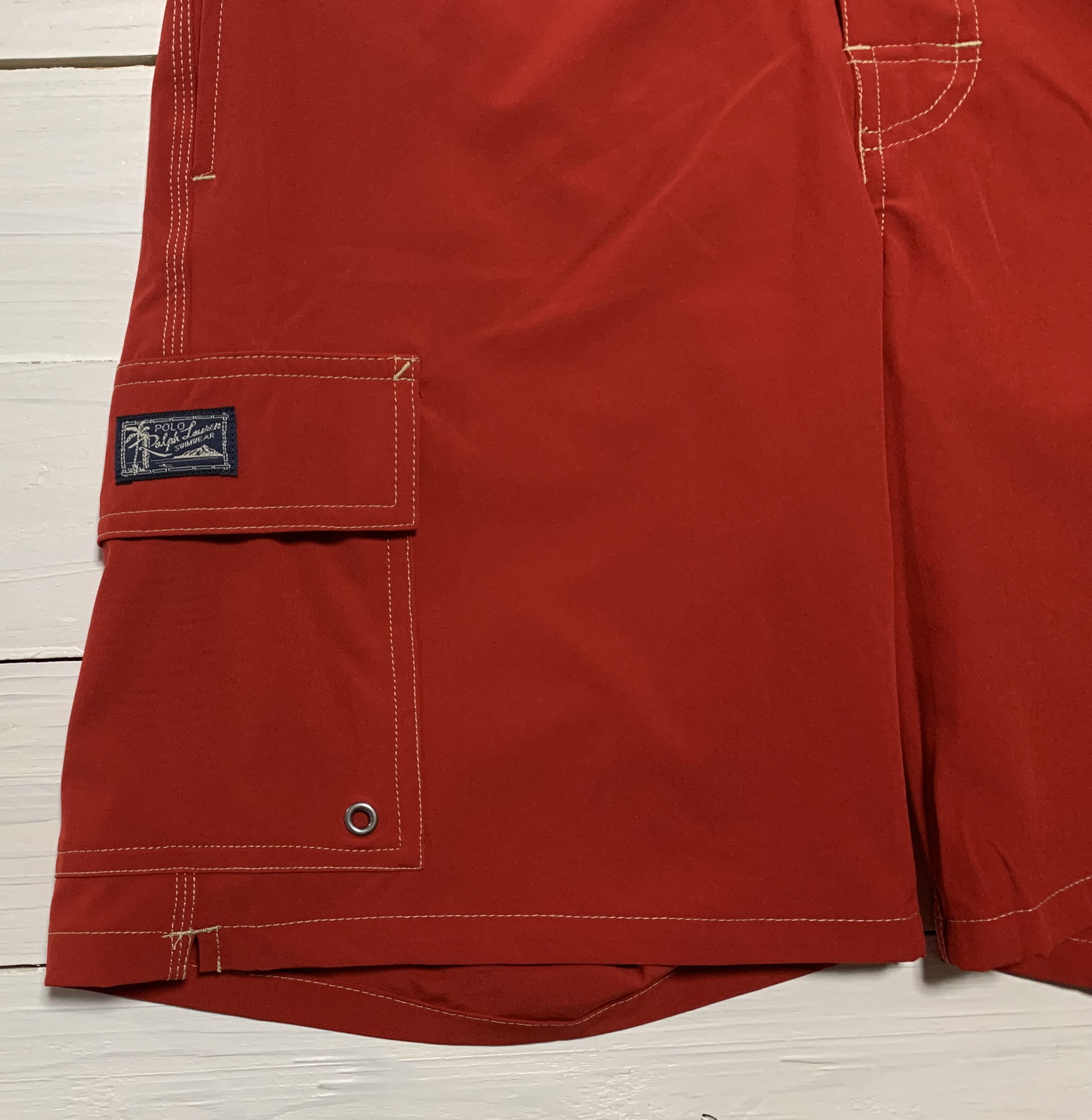 海水パンツ 水着 インナー付き レッド メンズ PR6-032 海水パンツ 水着 インナー付き レッド メンズ PR6-032