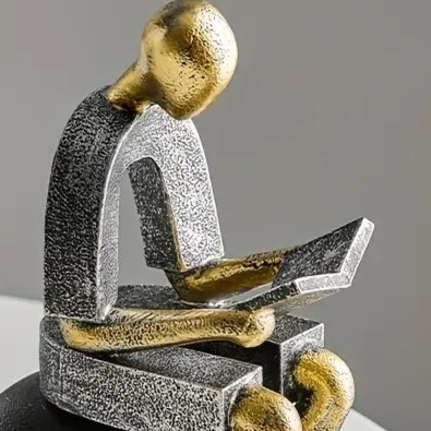 オブジェ 読書 ブックエンド 抽象的 ゴールド グレー お洒落 モダン スタイリッシュ リビング 書斎 本棚 インテリア ホテルライク 4-7 オブジェ 読書 ブックエンド 抽象的 ゴールド グレー お洒落 モダン スタイリッシュ リビング 書斎 本棚 インテリア ホテルライク 4-7