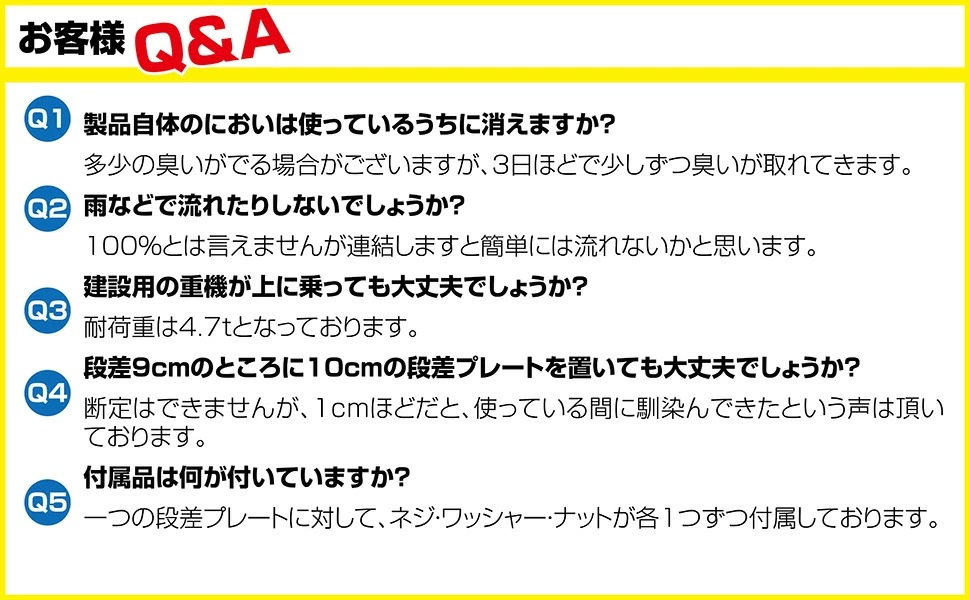軽量段差スロープ 段差プレート ゴム製8個 スロープ ステップ ブロック