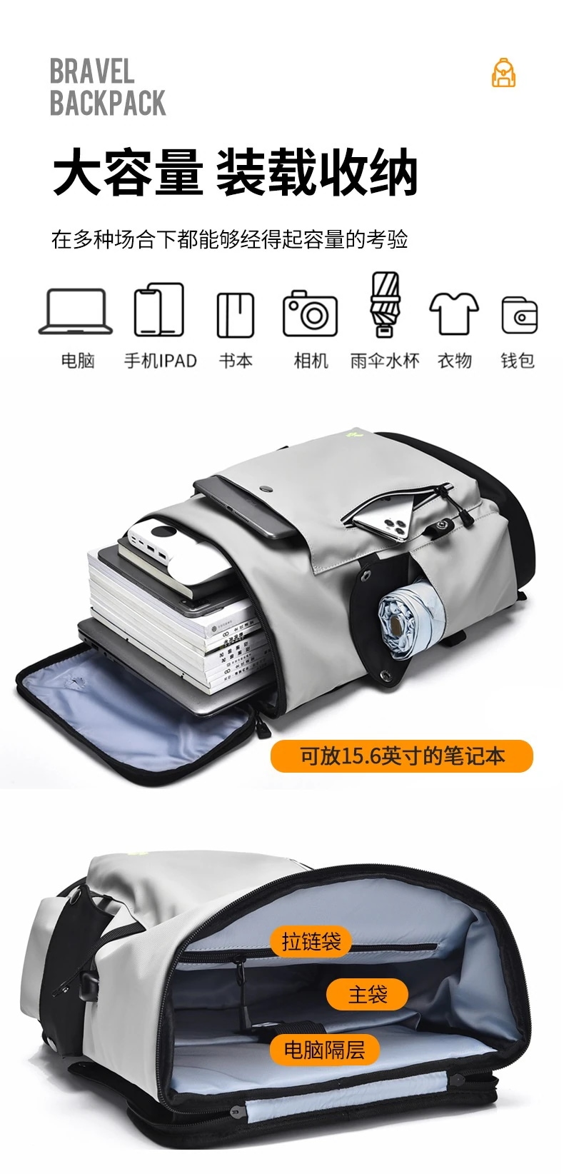 バックパック 学生通学バッグ/中高生/ショルダーバッグ/ファッション/大容量/パソコンバッグ/女性/衝突/旅行バッグ/男性