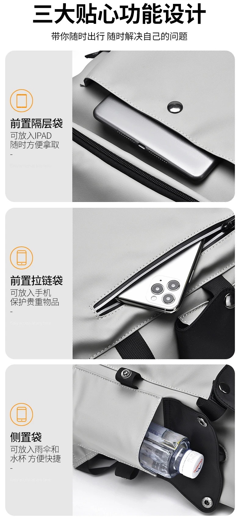 バックパック 学生通学バッグ/中高生/ショルダーバッグ/ファッション/大容量/パソコンバッグ/女性/衝突/旅行バッグ/男性