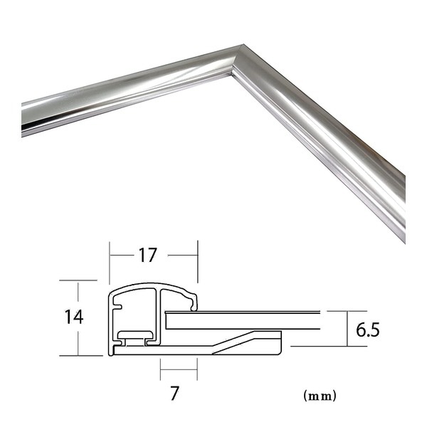 ( POPフレーム ) 軽いフレーム UVカットPET付 ポスターフレーム アルミ パネル A2 594×420mm シルバー 額 額縁 フレーム ( POPフレーム ) 軽いフレーム UVカットPET付 ポスターフレーム アルミ パネル A2 594×420mm シルバー 額 額縁 フレーム