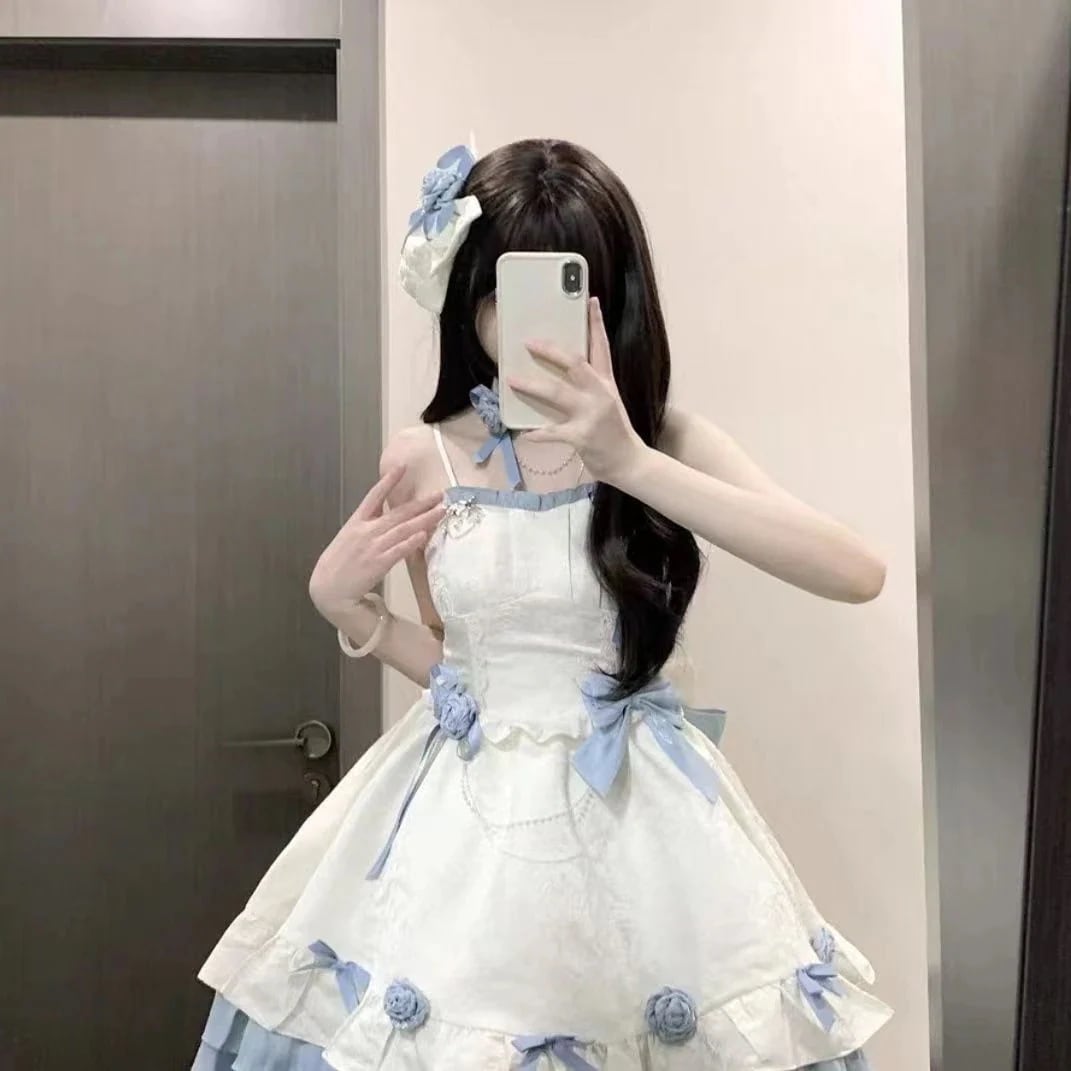 早い者勝ち ハロウィンロリータコスプレ洋装 キャミソール JSK/OP ワンピース メイド服・ゴスロリ風 かわいい款