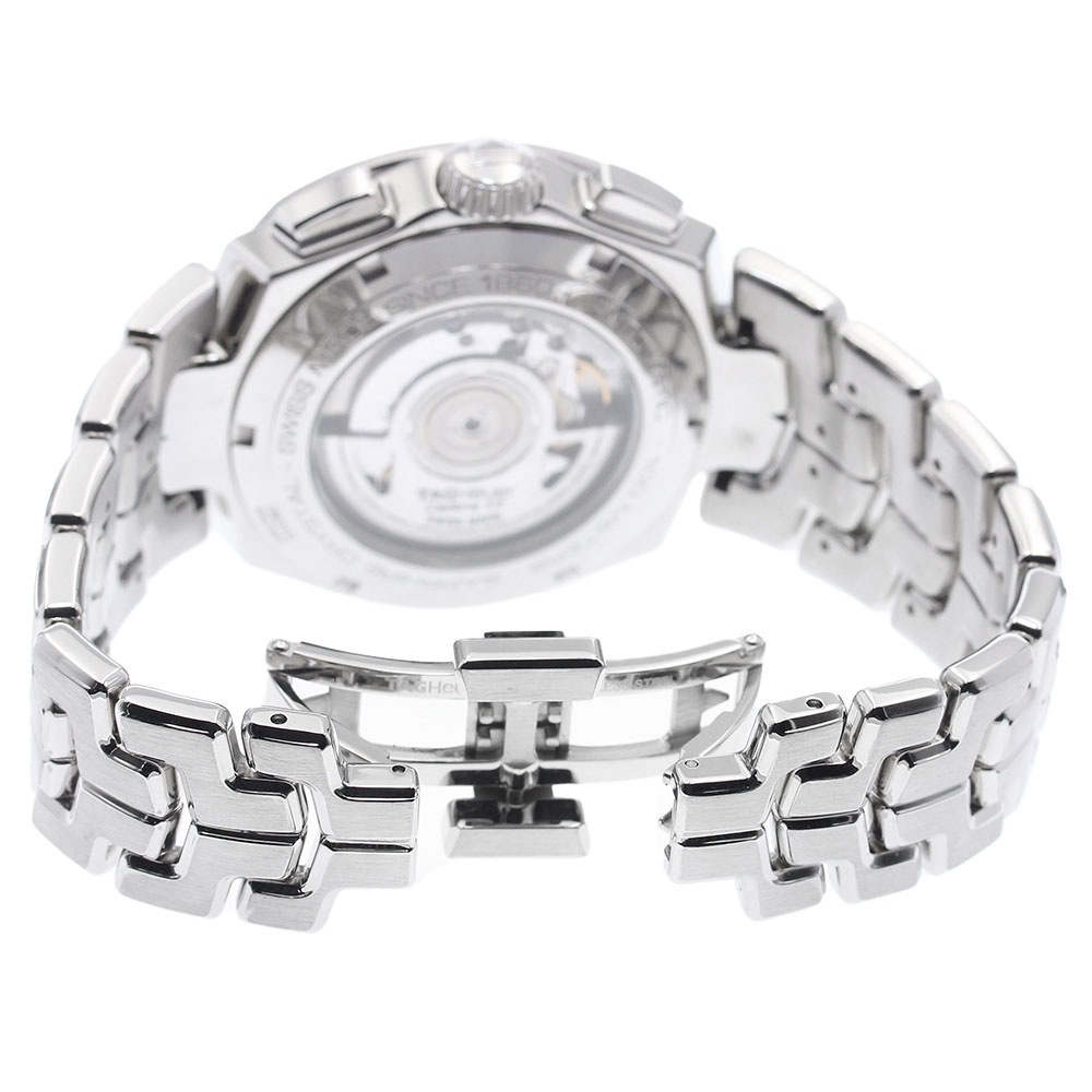 タグホイヤー TAG HEUER CBC2112 リンク キャリバー17 クロノグラフ 自動巻き メンズ 極美品 箱・保証書付き_902250【中古】 タグホイヤー TAG HEUER CBC2112 リンク キャリバー17 クロノグラフ 自動巻き メンズ 極美品 箱・保証書付き_902250【中古】