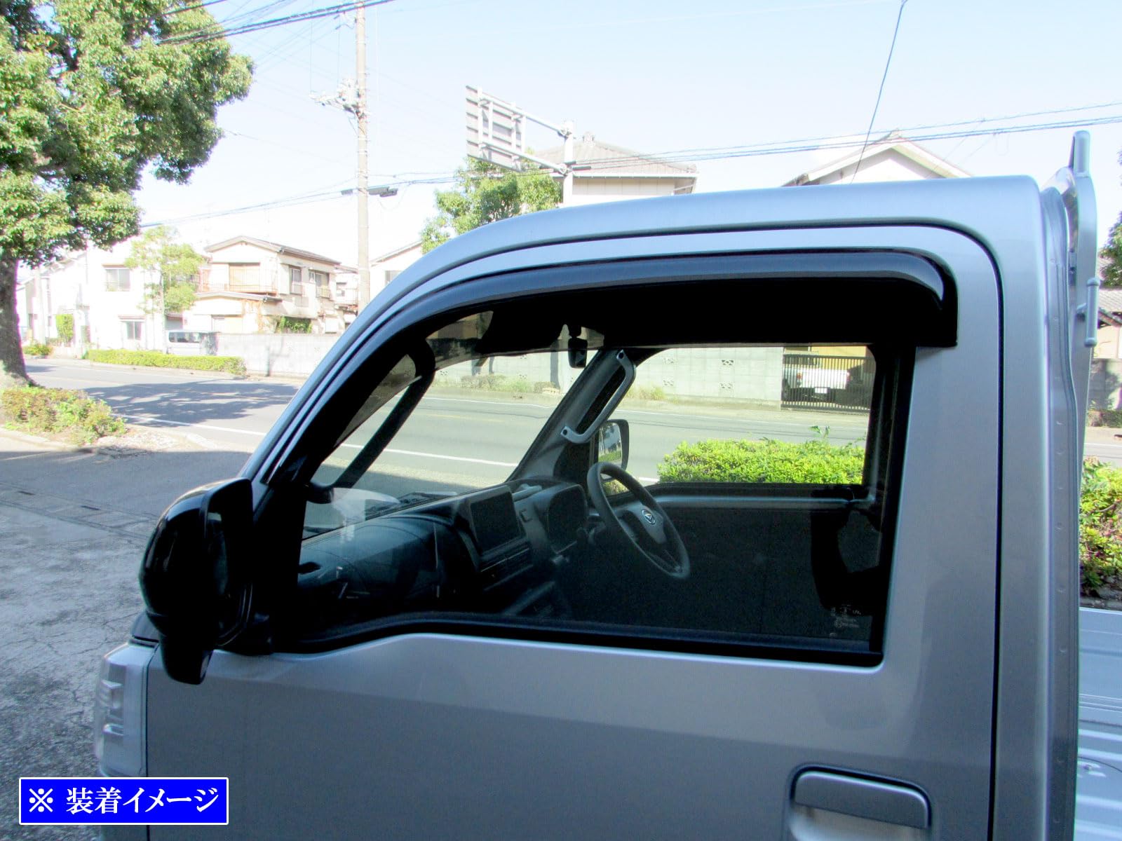 BRIGHTZ ハイゼットトラック S500P S510P サイドドアバイザー 【 INJ-V-140 】 BRIGHTZ ハイゼットトラック S500P S510P サイドドアバイザー 【 INJ-V-140 】