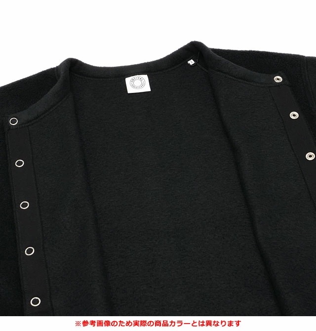 クルーネック カーディガン [OR-C0378-EFC] CREW NECK CARDIGAN レディース トップス 羽織り 長袖 軽量 フリース TOP-GREY 正規取扱店