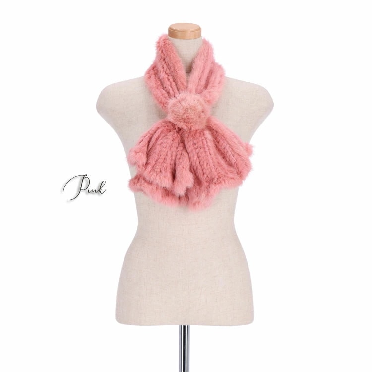 2段フリル ミンク ファー マフラー 送料無料 レディース ギフト プレゼント 2段フリル ミンク ファー マフラー 送料無料 レディース ギフト プレゼント